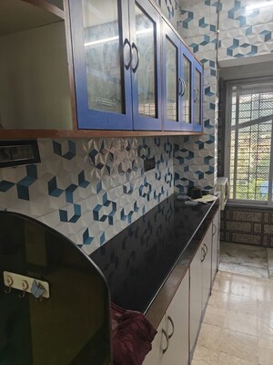 Kitchen in 2 BHK Apartment at Ahuja Harbour Estate , Nerul Sector 19a – for Rent