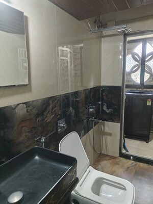 Attached Bathroom in 2 BHK Apartment at Ahuja Harbour Estate , Nerul Sector 19a – for Rent