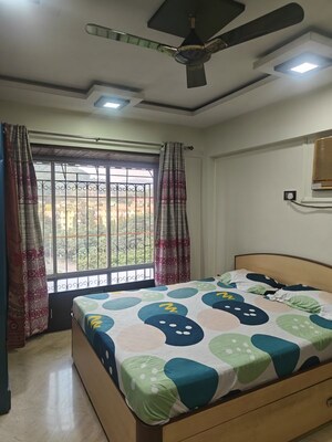 Bedroom in 2 BHK Apartment at Ahuja Harbour Estate , Nerul Sector 19a – for Rent