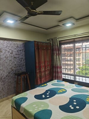 Bedroom in 2 BHK Apartment at Ahuja Harbour Estate , Nerul Sector 19a – for Rent