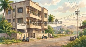  Apartment – Exterior View View at Shirdhon - for Sale