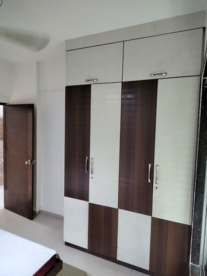 Master Bedroom in 2 BHK Apartment at Gami Eva, Ghansoli – for Rent