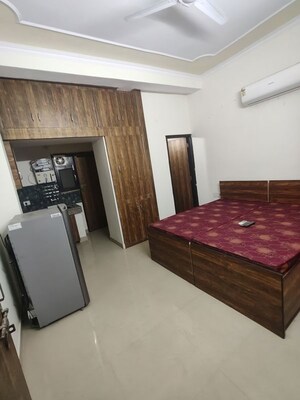Bedroom in 1.5 BHK Builder Floor at Sector 26 – for Rent