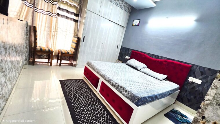 Bedroom, ms-enclave-zirakpur 2 Bedroom 900 Sq.Ft. Builder Floor In Dhakoli Zirakpur 10722739