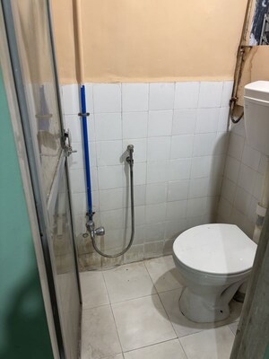 Washroom in 1 BHK Apartment at Lokpuram Complex, Vasant Vihar – for Rent