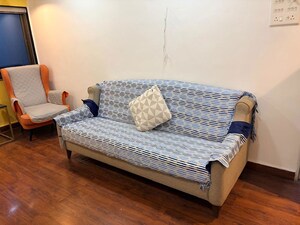 Living Room in 2 BHK Apartment at Morya Yash Plaza, Chikhali – for Rent
