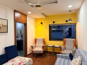 Living Room in 2 BHK Apartment at Morya Yash Plaza, Chikhali – for Rent