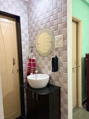 Bathroom in 2 BHK Apartment at Morya Yash Plaza, Chikhali – for Rent