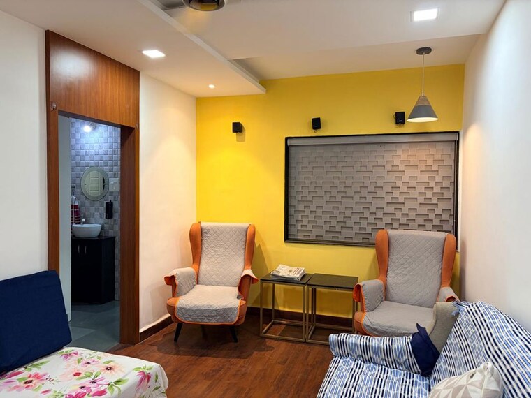 Living Room, morya-yash-plaza 2 Bedroom 780 Sq.Ft. Apartment In Chikhali Pune 10722778