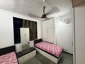 Bedroom in 2 BHK Apartment at Morya Yash Plaza, Chikhali – for Rent