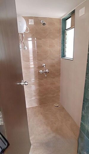 Bathroom in 1 BHK Apartment at Vinay Unique Gardens, Virar West – for Sale