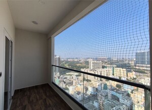 Balcony in 3 BHK Apartment at Sumadhura Olumpus, Financial District – for Rent