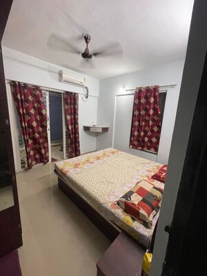 Bedroom in 2 BHK Apartment at Rohan Silver Gardenia, Ravet – for Rent