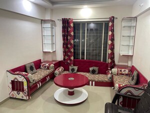 Living Room in 2 BHK Apartment at Rohan Silver Gardenia, Ravet – for Rent