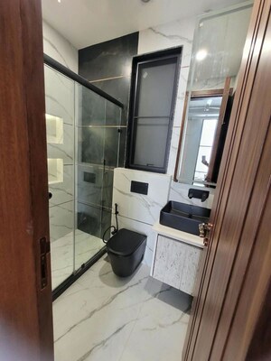 Bathroom in 3 BHK Builder Floor at Chittaranjan Park – for Rent