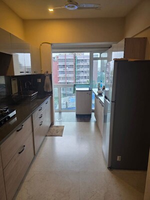 Living Room in 3 BHK Apartment at Rushi The Kollage, Andheri East – for Rent