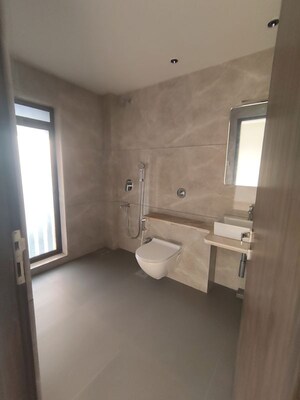 Attached Bathroom in 3 BHK Apartment at Vivaana Heights, Prabhadevi – for Rent