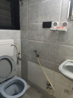 Bathroom in 2 BHK Apartment at Siddhi Prabha CHS, Prabhadevi – for Rent