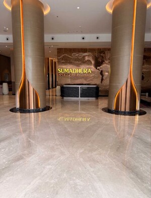 Staircase in 3 BHK Apartment at Sumadhura The Olympus, Financial District – for Sale