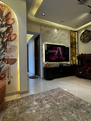 Living Room in 2 BHK Apartment at Rashi 27 East, Dombivli East – for Sale