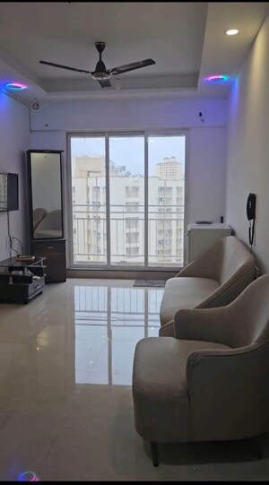 Living Room in Studio Apartment at JP North, Mira Road – for Rent
