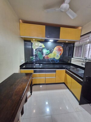 Kitchen in 2 BHK Apartment at Rachana Shilpa, Kothrud – for Rent