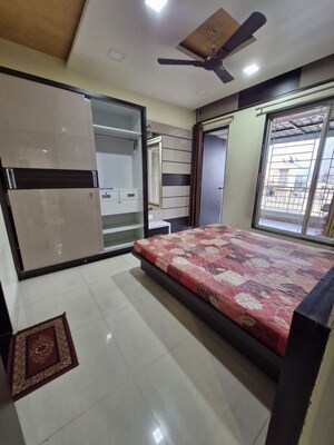 Bedroom in 2 BHK Apartment at Rachana Shilpa, Kothrud – for Rent