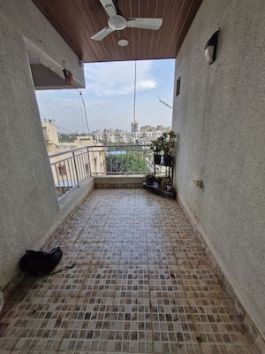 Balcony in 2 BHK Apartment at Rachana Shilpa, Kothrud – for Rent