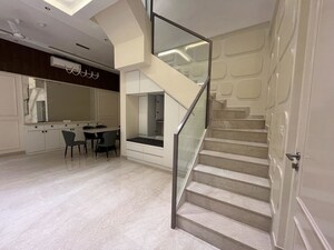 Staircase in 3 BHK Apartment at Indiabulls Sky Forest, Lower Parel – for Rent