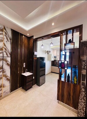 Living Room in 3 BHK Builder Floor at Dhakoli – for Sale