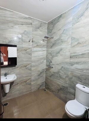 Bathroom in 3 BHK Builder Floor at Dhakoli – for Sale