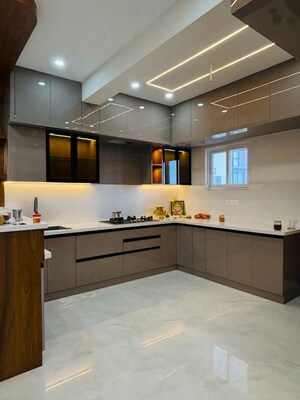 Kitchen in 3 BHK Apartment at Sumadhura Olumpus, Financial District – for Rent