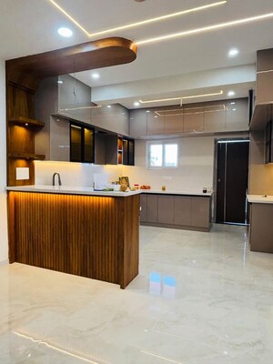 Kitchen in 3 BHK Apartment at Sumadhura Olumpus, Financial District – for Rent
