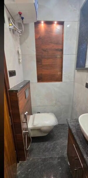 Bathroom in 2 BHK Builder Floor at Kalkaji – for Rent