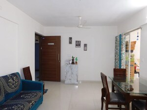 Living Room in 2 BHK Apartment at Vasudha Parnika, Balewadi – for Rent