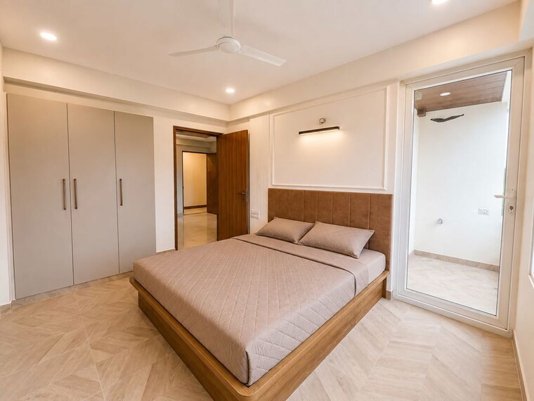 Bedroom, kishanpura at khatipura 3 Bedroom 1300 Sq.Ft. Apartment In Kishanpura At Khatipura Jaipur 10723094