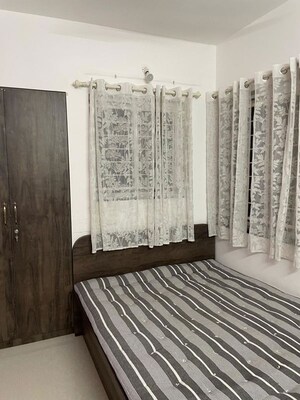 Bedroom in 2 BHK Apartment at Vasudha Parnika, Balewadi – for Rent