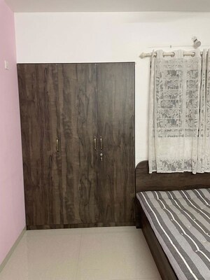 Bedroom in 2 BHK Apartment at Vasudha Parnika, Balewadi – for Rent