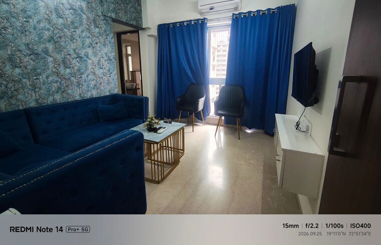 Living Room, omkar-signet 1 Bedroom 333 Sq.Ft. Apartment In Malad East Mumbai 10723118