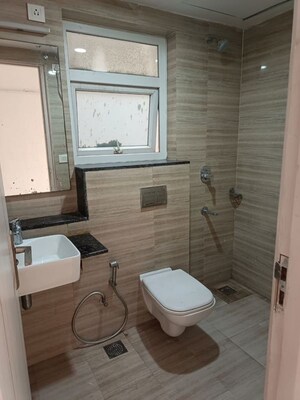 Bathroom in 3 BHK Builder Floor at Sushant Lok 3, Sector 57 – for Sale
