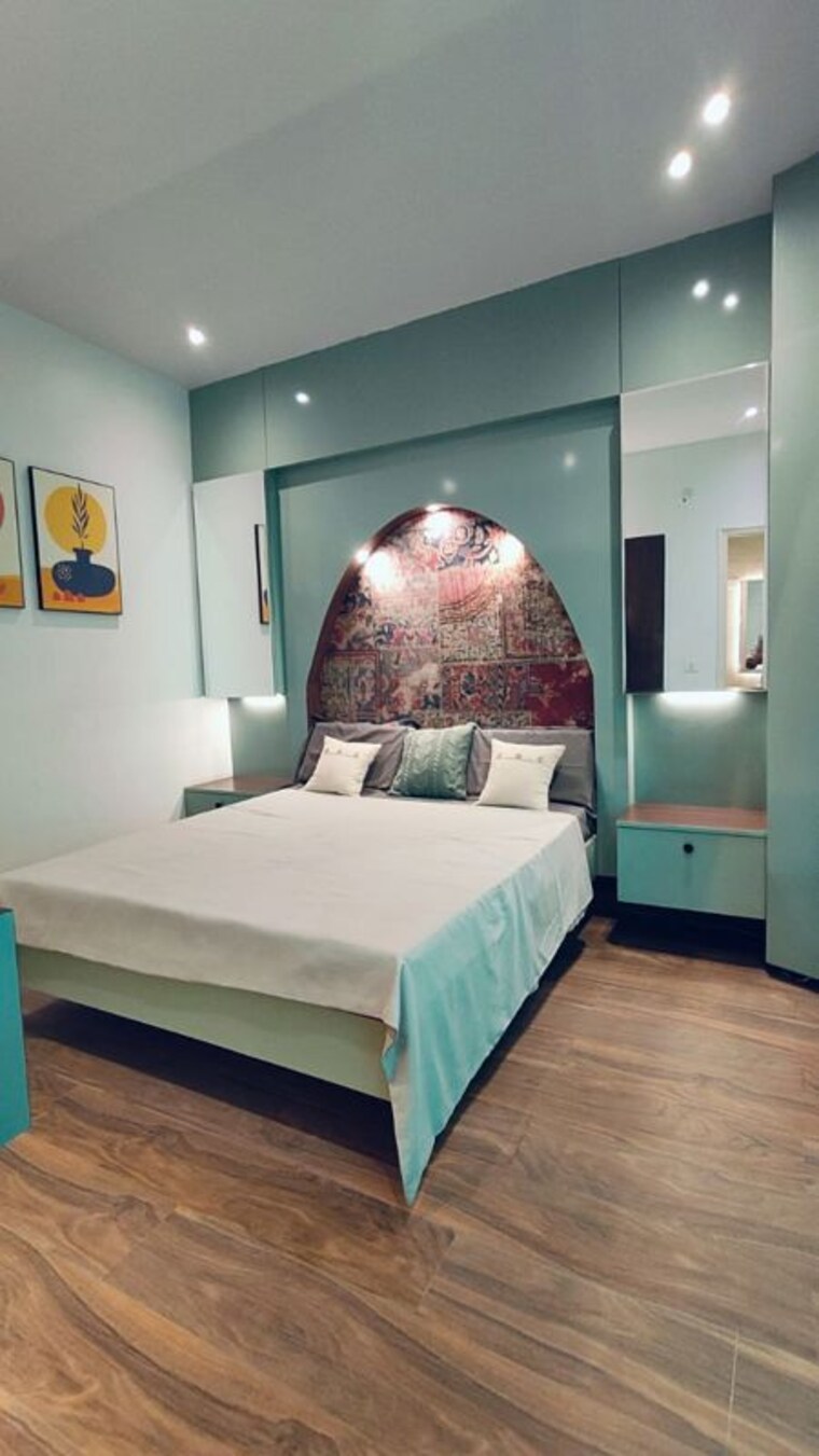 Bedroom, rockfort-shriram-north-view-apartments 2 Bedroom 930 Sq.Ft. Apartment In Raj Nagar Extension Ghaziabad 10723215