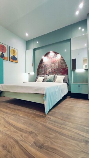 Bedroom in 2 BHK Apartment at Rockfort Shriram North View Apartments, Raj Nagar Extension – for Sale