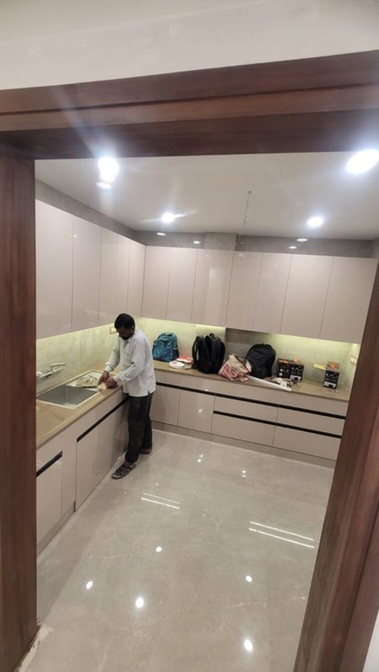 Kitchen, greater kailash i 3 Bedroom 208 Sq.Yd. Builder Floor In Greater Kailash I Delhi 10723244