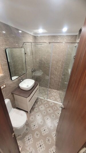 Bathroom in 3 BHK Builder Floor at Greater Kailash I – for Sale