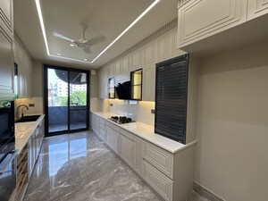 Kitchen in 3 BHK Builder Floor at Sector 21 – for Rent