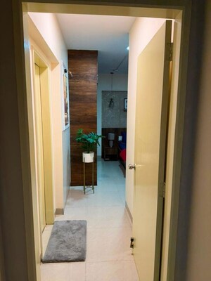 Building Lobby in 1 BHK Apartment at Rohan Abhilasha, Wagholi – for Rent