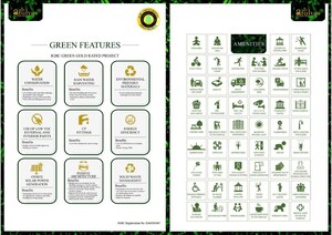 Floor Plan in 2 BHK Apartment at ROF Atulyas, Sector 93 – for Sale
