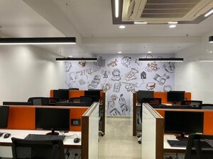 Team Area in  Office Space at Super Corridor – for Rent