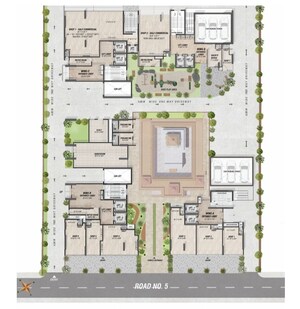Floor Plan in 2 BHK Apartment at Neelyog Aarana, Ghatkopar West – for Sale