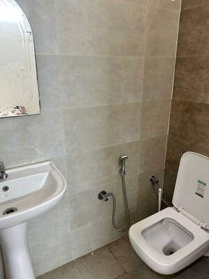 Bathroom in 1 RK Apartment at Sector 10 – for Rent
